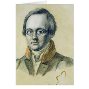 Cartão Retrato de Anton A. Delvig, 1830