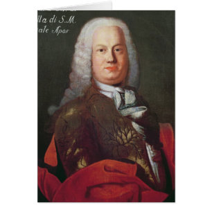 Cartão Retrato de Antonio Caldara