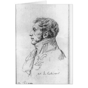 Cartão Retrato de Armand Agostinho Louis