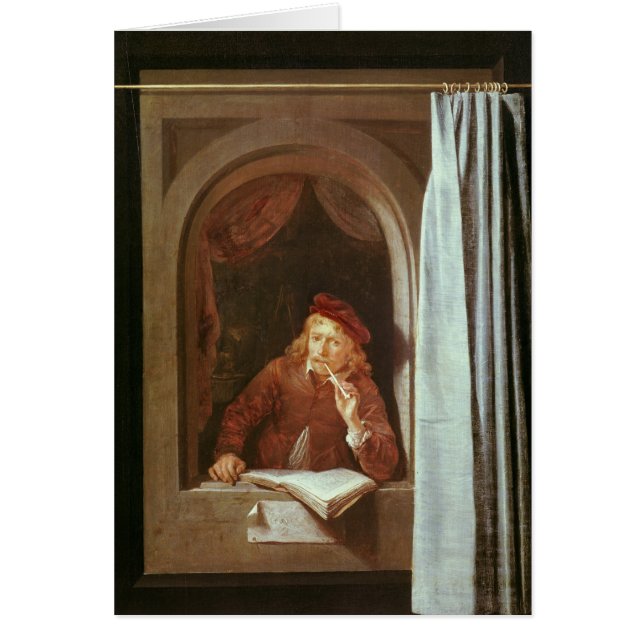 Cartão Retrato de auto (Frente)