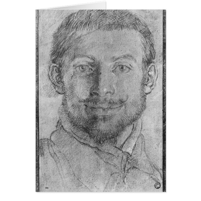 Cartão Retrato de auto (Frente)