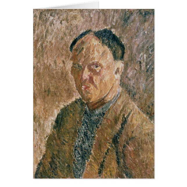 Cartão Retrato de auto, 1923 (Frente)