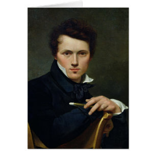Cartão Retrato de auto, c.1818
