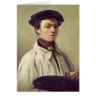 Cartão Retrato de auto, c.1840