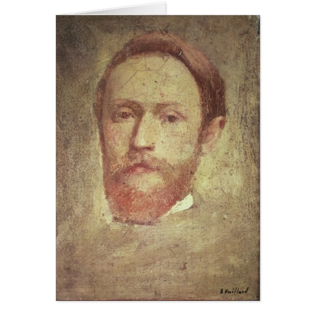 Cartão Retrato de auto, c.1889 (Frente)