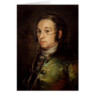 Cartão Retrato de auto de Francisco Jose de Goya y