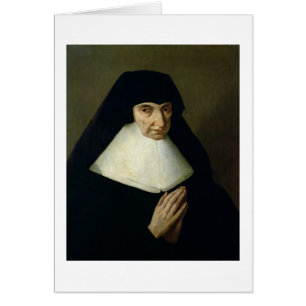 Cartão Retrato de Catherine de Montholon, fundador do