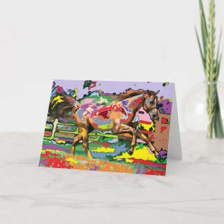 Cartão Retrato de cavalo 3