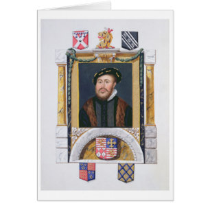 Cartão Retrato de Charles Brandon (1488-1545) Duque de Su