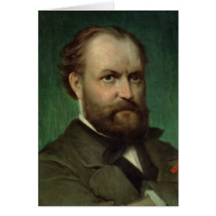 Cartão Retrato de Charles Gounod