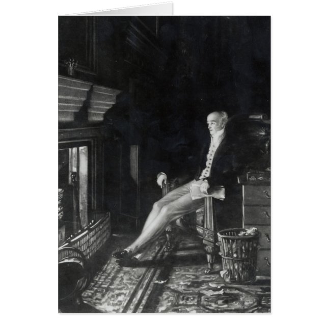 Cartão Retrato de Cinza Earl (Frente)