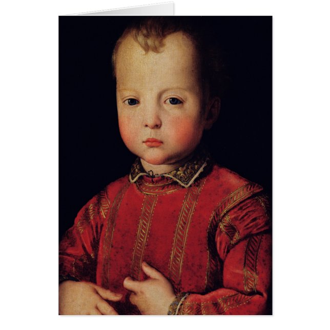 Cartão Retrato de Don García (Frente)