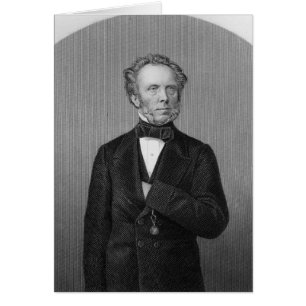 Cartão Retrato de Edward Baines