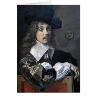 Cartão Retrato de Frans Hals- de Willem Coymans