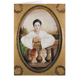 Cartão Retrato de Gaspard Deburau como Pierrot, c.1815