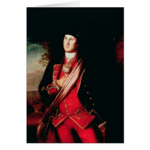 Cartão Retrato de George Washington 1772