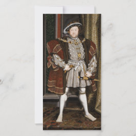 Cartão Retrato de Henrique VIII (Hans Holbein, o Jovem)