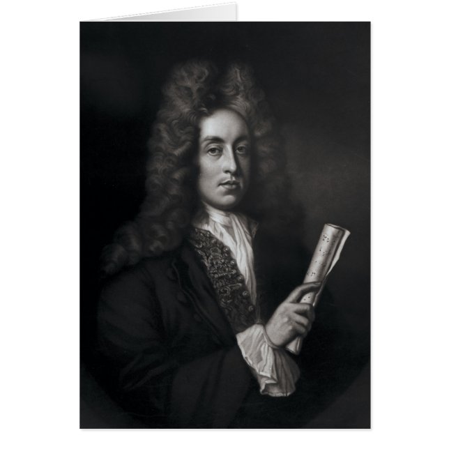 Cartão Retrato de Henry Purcell (Frente)