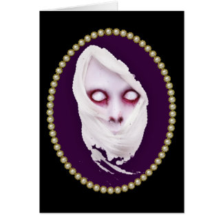 Cartão Retrato de Horror