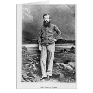 Cartão Retrato de John Hanning Speke