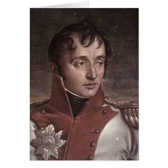 Cartão Retrato de Louis Bonaparte (Frente)
