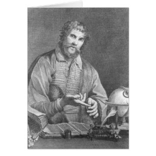 Cartão Retrato de Michel de Nostradame