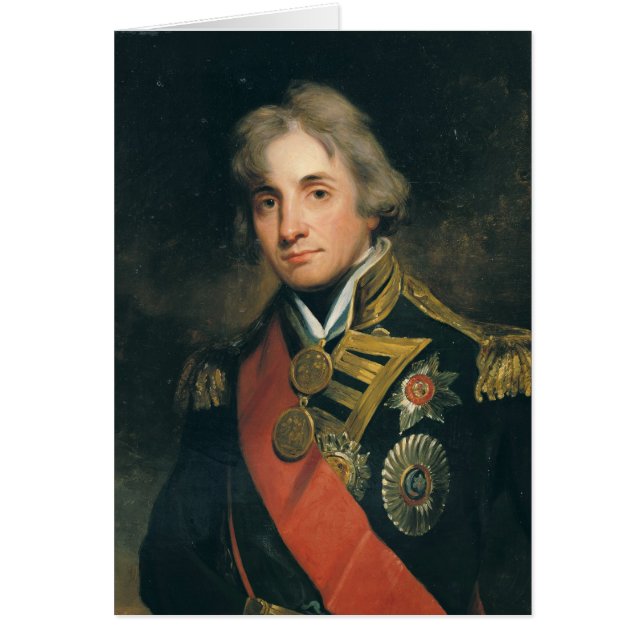 Cartão Retrato de Nelson (Frente)