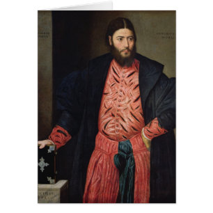 Cartão Retrato de Ottavio Grimani