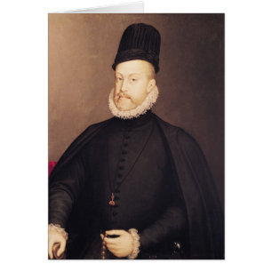Cartão Retrato de Philip II c.1580