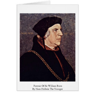 Cartão Retrato De Sir William Bumbuns