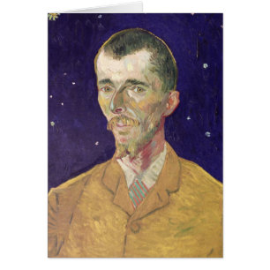 Cartão Retrato de Vincent van Gogh de Eugene Boch 1888