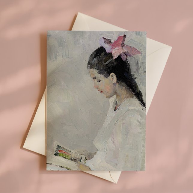 Cartão Retrato de Vivian | William Herbert Dunton (Criador carregado)