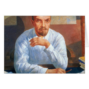 Cartão Retrato de Vladimir Ilyich Lenin, 1934
