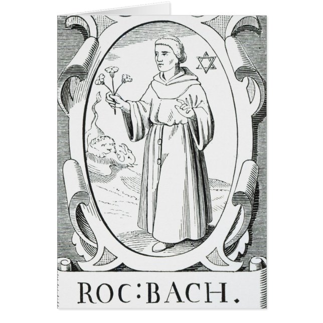 Cartão Retrato do bacon de Roger (Frente)