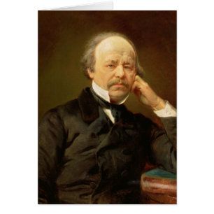 Cartão Retrato do compositor