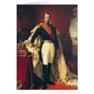 Cartão Retrato do imperador de Napoleon III de France