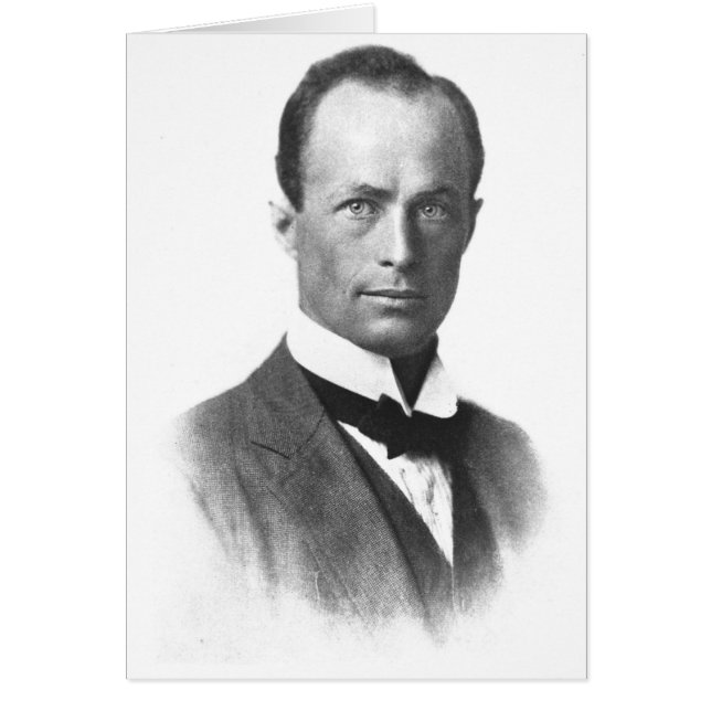 Cartão Retrato do senhor Douglas Mawson (Frente)