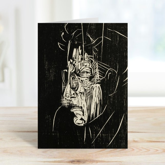 Cartão Retrato Edmund Schaeffer | Albert Müller (Criador carregado)