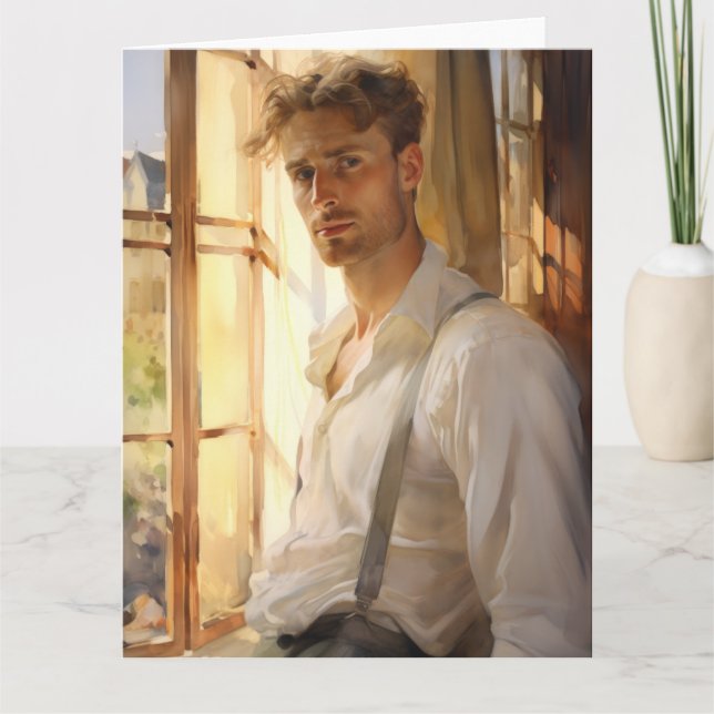 Cartão Retrato Quente (Frente)