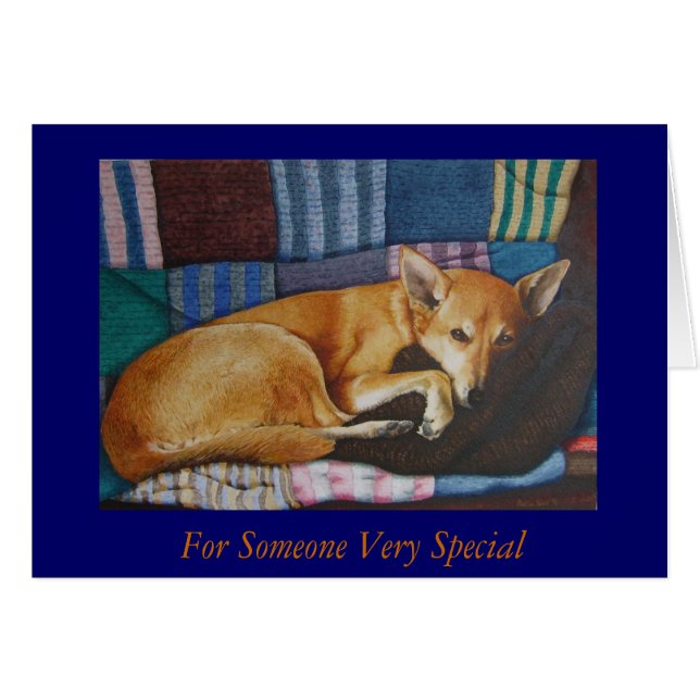 Cartão Retratos para cães de raça mista do german shepher (Frente Horizontal)