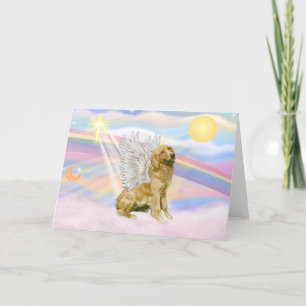 Cartão Retriever de ouro