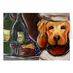 Cartão RETRIEVER Dourado