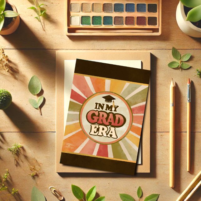 Cartão Retro 1970 com Na moda Engraçado em Minha Cotação  (Criador carregado)