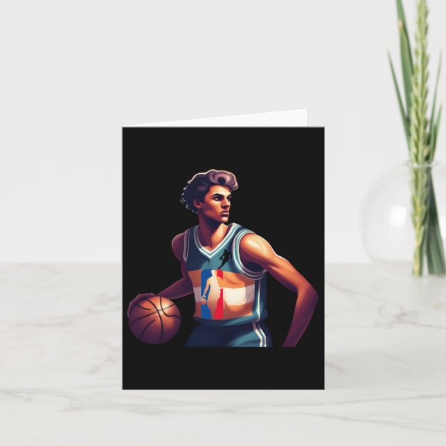 Cartão Retro Basball Jersey (Frente)