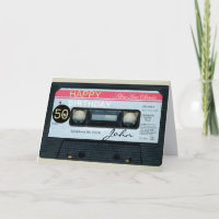 Retro C Audiotape 50.º aniversário - verso Nome C