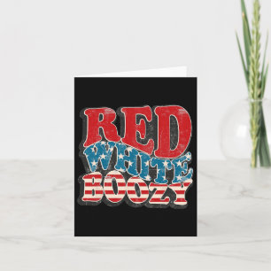 Cartão Retro Estados Unidos 4 De Julho América Flag Red W
