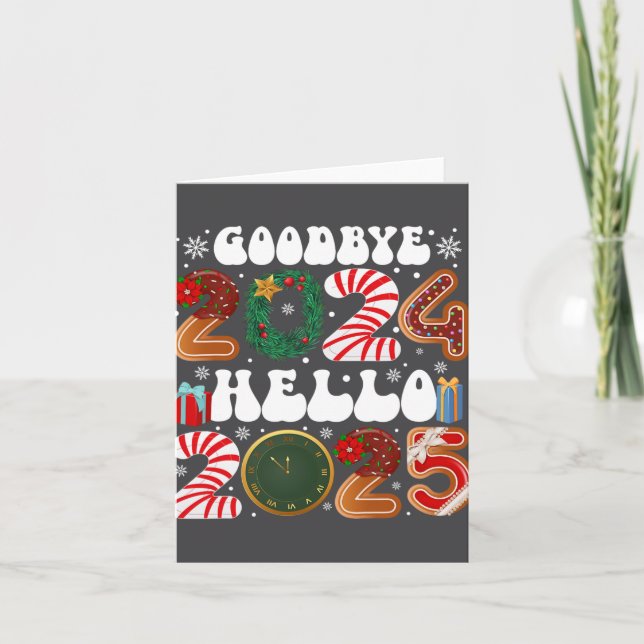 Cartão Retro Groovy Bom  (Frente)