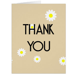 Cartão Retro Groovy - Obrigado