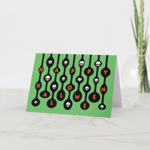 Cartão Retro Mod Happy Halloween