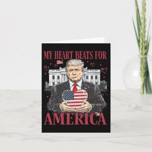 Cartão Retro Trump é meu namorado Trump Casa Branca Vale